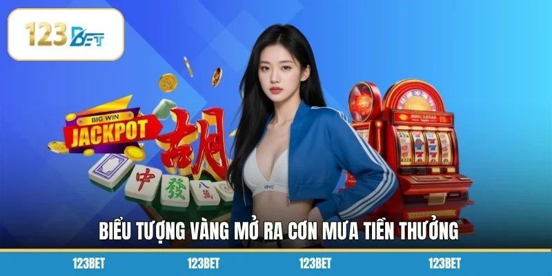 Biểu tượng vàng mở ra cơn mưa tiền thưởng